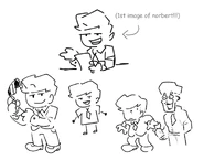 "The Birth of Norbert B. Newsman (DerpDrawz)"