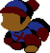 Static down miss pose