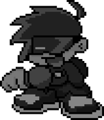 Static Left miss pose