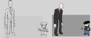 "Randy and Slenderman Sketches (MochaDrawss)"