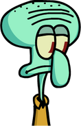 Squidward portrait