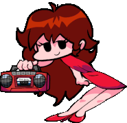 Unused idle animation of Girlfriend.