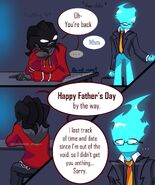 Agoti Father's Day comic (Part 1).[47]