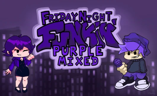 FNF: Purple Mixed | Funkipedia Mods Wiki | Fandom