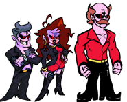 Concept art for Grandpa Death's uncloaked form