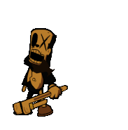 Piper dying after getting hit.