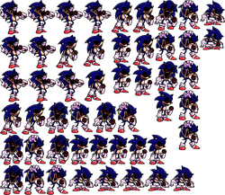 Sonic exe one last round sprite Transparent by glitchy1029 on