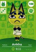 Ankha's Amiibo Card