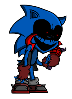 Sonic.Exe You Can't Run Fanchart, Funkipedia Mods Wiki