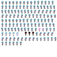 Annoyed sprite sheet