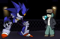 Mecha Sonic FNF by DIOXIDE350 on Newgrounds