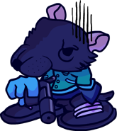 Static down miss pose