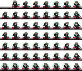 Game over sprite sheet