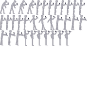 Human's sprite sheet.