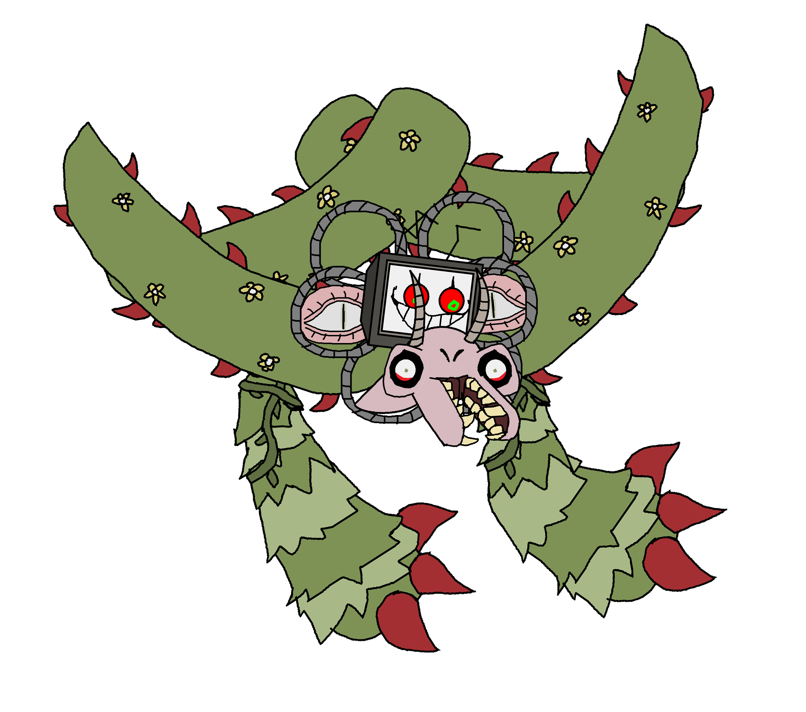 omega flowey by Zazzro on Newgrounds