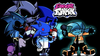 sonic.exe, FridayNightFunkin', sprite sheet / Fanmade remake Sonic