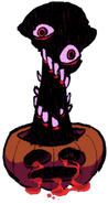 Early version of Pumpkin Monster.