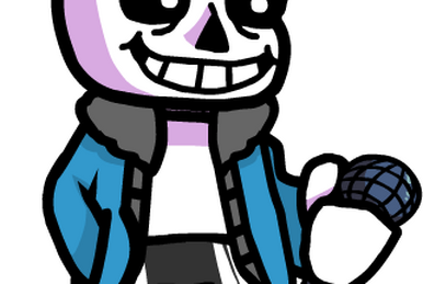 Dusttale Sans Sprite by ZekeNG on Newgrounds