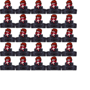 Mii Girlfriend's sprite sheet