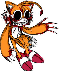 HOW TO DRAW SOULLESS TAILS DOLL  Friday Night Funkin (FNF) - Easy