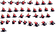 Black Winning spritesheet.