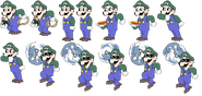 Normal sprite sheet