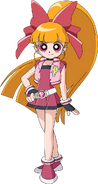 Blossom's appearance in Powerpuff Girls Z, entitled Hyper Blossom