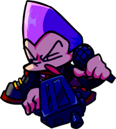 Static dark down pose