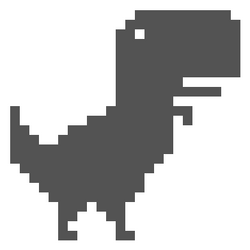 How to change the character in the dinosaur Chrome game?