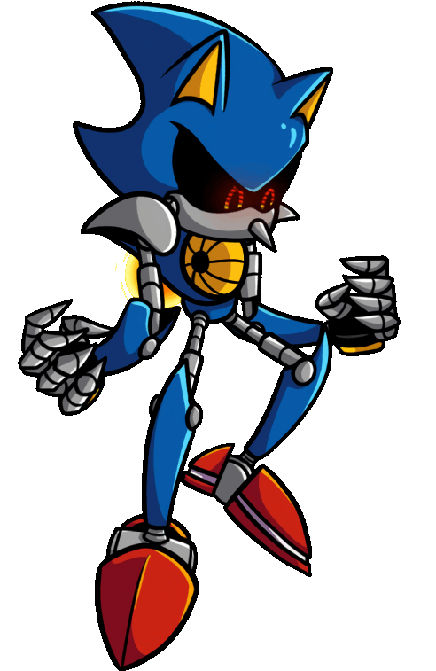Neo Metal Sonic icon  Sonic art, Sonic, Metal