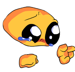 minoes!! ⭐ on X: I made the cursed crying emoji with legs a discord emoji  feel free to use  / X