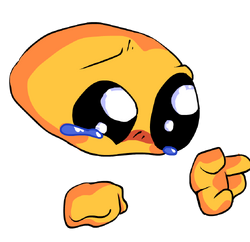 Some Crying Cursed Emoji Chromatic I made [Friday Night Funkin