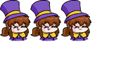 Hat Kid's happy dialogue portrait.