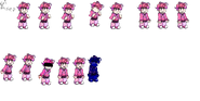 Angry Yukichi's old sprite sheet.