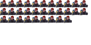 Bob and GF in Swing Sprite Sheet