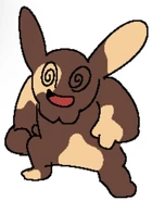 D-Side design for Spinda (Chinda).