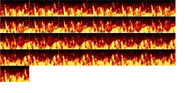 Background flames spritesheet