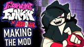 Annie as she appears in the Making the Friday Night Funkin' Annie Mod thumbnail.