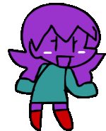 zero_artist02's Minus Sky dancing in the background.