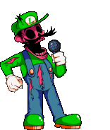 I HATE YOU Luigi's poses