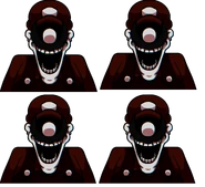 "INNOCENCE DOESN'T GET YOU FAR." spritesheet. (Legacy)