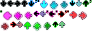 Genocide notes sprite sheet.