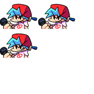 Boyfriend's dialogue sprite sheet