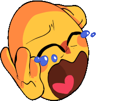 animated crying emoticon