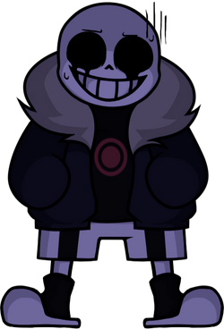 Killer Sans Sprite (Color/Battle) by Thehiddentales on Newgrounds