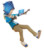 Tari's appearance in SMG4