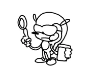 Art of Mitee drawn by Zak. L