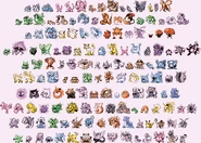 D-Side designs for all of the Pokémon from Gen 1. Link
