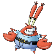 Mr.Krabs normal appearance in the show.