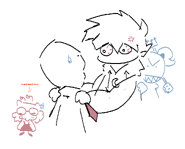 "coders had fun with this one... (lemlem_mew ft. Crossknife and Orby)"